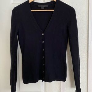 Express Black Cardigan Small 100% Cashmere